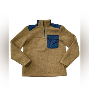 The North Face Men’s Size Small Groveland Sherpa
Fleece 1/4 Zip Pullover